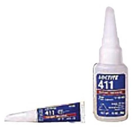 Loctite Loctite 442-41104 3Gm Prism 411 Clear Toughened Instant Adhesive 442-41104